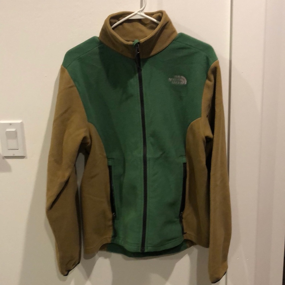 The North Face fleece zipper jacket